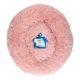 Let’s Sleep Donut 50 cm – Bézs-Rózsaszín puha fánkágy kutyáknak és macskáknak