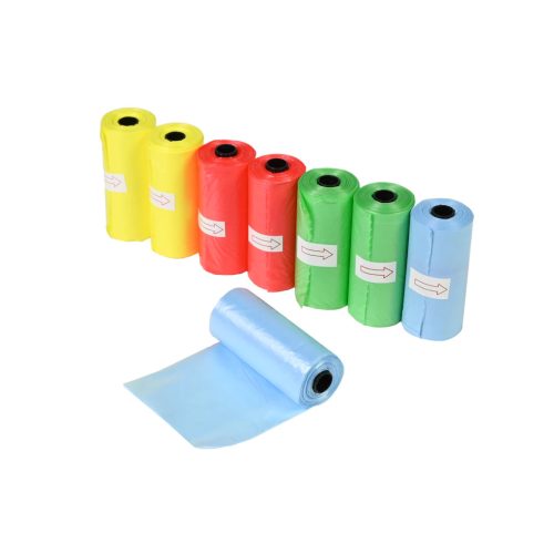 Kutya ürülékes zacskók – 8 tekercs, 120 db