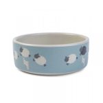 Zoon Kerámia bárányos kutyatál – 15 cm | Mosogatógépben mosható etetőtál kutyáknak