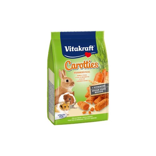 Vitakraft Carotties – sárgarépás finomság rágcsálóknak